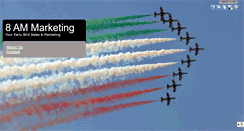 Desktop Screenshot of 8ammarketing.com